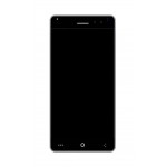Lcd Frame Middle Chassis For Okwu Pi Plus Black By - Maxbhi Com