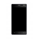 Lcd Frame Middle Chassis For Lava A82 Black By - Maxbhi Com