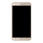 Lcd Frame Middle Chassis For Intex Aqua 5 5 Vr Plus Champagne By - Maxbhi Com