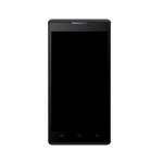Lcd Frame Middle Chassis For Intex Cloud String V2 Black By - Maxbhi Com