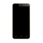 Lcd Frame Middle Chassis For Micromax Spark Vdeo Q415 Black By - Maxbhi Com