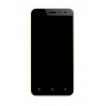 Lcd Frame Middle Chassis For Micromax Spark Vdeo Q415 Gold By - Maxbhi Com