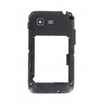 Lcd Frame Middle Chassis For Samsung Star 3 Duos S5222 Black By - Maxbhi Com