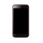 Lcd Frame Middle Chassis For Intex Aqua Curve Red By - Maxbhi Com