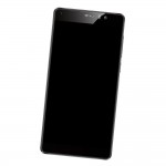 Lcd Frame Middle Chassis For Swipe Elite Max Black By - Maxbhi Com