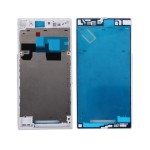 Lcd Frame Middle Chassis For Sony Xperia Z Ultra Lte C6806 White By - Maxbhi Com