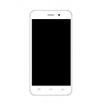 Lcd Frame Middle Chassis For Lava Iris Atom White By - Maxbhi Com
