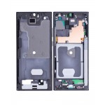 Lcd Frame Middle Chassis For Samsung Galaxy Note 20 Ultra 5g Black By - Maxbhi Com