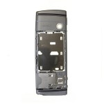 Lcd Frame Middle Chassis For Nokia 9500 Black By - Maxbhi Com