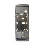 Lcd Frame Middle Chassis For Nokia 9500 Grey By - Maxbhi Com