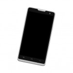 Lcd Frame Middle Chassis For Xolo Q1000 Opus2 White By - Maxbhi Com