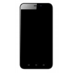 Lcd Frame Middle Chassis For Hitech Amaze S5 Black By - Maxbhi Com