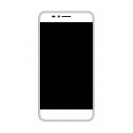 Lcd Frame Middle Chassis For Intex Aqua S7 Black By - Maxbhi Com