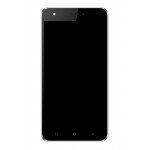 Lcd Frame Middle Chassis For Intex Cloud Q11 Blue By - Maxbhi Com