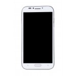 Lcd Frame Middle Chassis For Karbonn Titanium S9 White By - Maxbhi Com