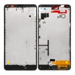LCD Frame Middle Chassis for Microsoft Lumia 640 LTE Dual SIM Orange