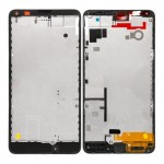 Lcd Frame Middle Chassis For Microsoft Lumia 640 Lte Dual Sim Orange By - Maxbhi Com