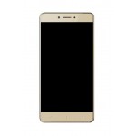 Lcd Frame Middle Chassis For Qmobile King Kong Max Black By - Maxbhi Com