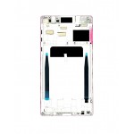 Lcd Frame Middle Chassis For Lenovo Tab 3 730x White By - Maxbhi Com
