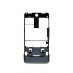Lcd Frame Middle Chassis For Sony Ericsson W205 Black By - Maxbhi Com