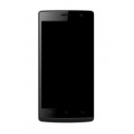 Lcd Frame Middle Chassis For Lava Iris Fuel 25 Black By - Maxbhi Com
