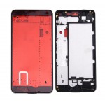 Lcd Frame Middle Chassis For Microsoft Lumia 650 Dual Sim Black By - Maxbhi Com