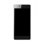 Lcd Frame Middle Chassis For Qmobile Noir Z9 Black By - Maxbhi Com