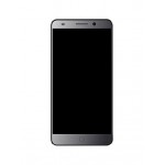 Lcd Frame Middle Chassis For Intex Aqua Super Grey By - Maxbhi Com