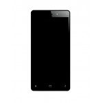 Lcd Frame Middle Chassis For Qmobile Noir Z4 Black By - Maxbhi Com