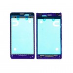Lcd Frame Middle Chassis For Sony Ericsson Xperia E1 D2005 Purple By - Maxbhi Com