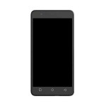 Lcd Frame Middle Chassis For Zen Admire Buzz Grey By - Maxbhi Com