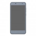 Lcd Frame Middle Chassis For Zen Admire Metal White By - Maxbhi Com