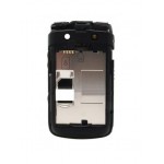 Lcd Frame Middle Chassis For Blackberry Bold Slider 9900 Black By - Maxbhi Com