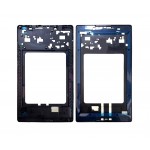 Lcd Frame Middle Chassis For Lenovo Tab 2 A8 Lte 16gb Black By - Maxbhi Com