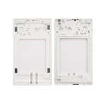 Lcd Frame Middle Chassis For Lenovo Tab 2 A8 Lte 16gb White By - Maxbhi Com