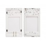 Lcd Frame Middle Chassis For Lenovo Tab 2 A8 Lte 8gb White By - Maxbhi Com