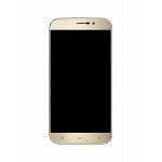 Lcd Frame Middle Chassis For Umi Rome Black By - Maxbhi Com