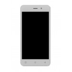 Lcd Frame Middle Chassis For Zen Admire Thrill White By - Maxbhi Com