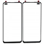Replacement Front Glass For Oppo F17 Pro Black By - Maxbhi Com