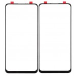 Replacement Front Glass For Vivo Z5x 2020 Black By - Maxbhi Com