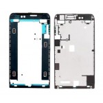 Lcd Frame Middle Chassis For Htc One V T320e G24 Black By - Maxbhi Com