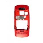 Lcd Frame Middle Chassis For Nokia Asha 303 Red By - Maxbhi Com