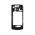 Lcd Frame Middle Chassis For Samsung I8910 Omnia Hd Black By - Maxbhi Com