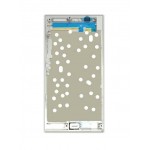 Lcd Frame Middle Chassis For Sony Xperia Acro S Lt26w White By - Maxbhi Com