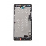 Lcd Frame Middle Chassis For Huawei Ascend G700 Black By - Maxbhi Com