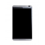 Lcd Frame Middle Chassis For Huawei Mediapad M1 White By - Maxbhi Com
