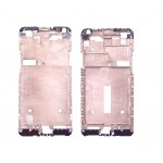 Lcd Frame Middle Chassis For Meizu M1 Note Black By - Maxbhi Com