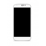 Lcd Frame Middle Chassis For Acer Liquid Jade S S56 White By - Maxbhi Com