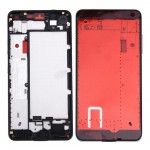 Lcd Frame Middle Chassis For Microsoft Lumia 650 Black By - Maxbhi Com
