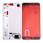 Lcd Frame Middle Chassis For Microsoft Lumia 650 White By - Maxbhi Com